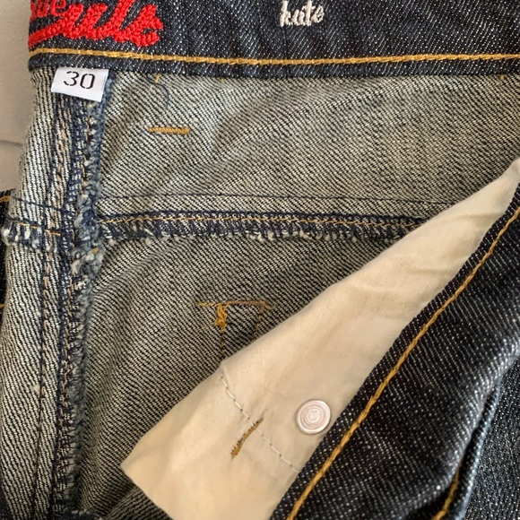 Blue Cult Womens Blue Midrise Flare Leg Kate Jeans Pants Size 30 - Picture 3 of 4